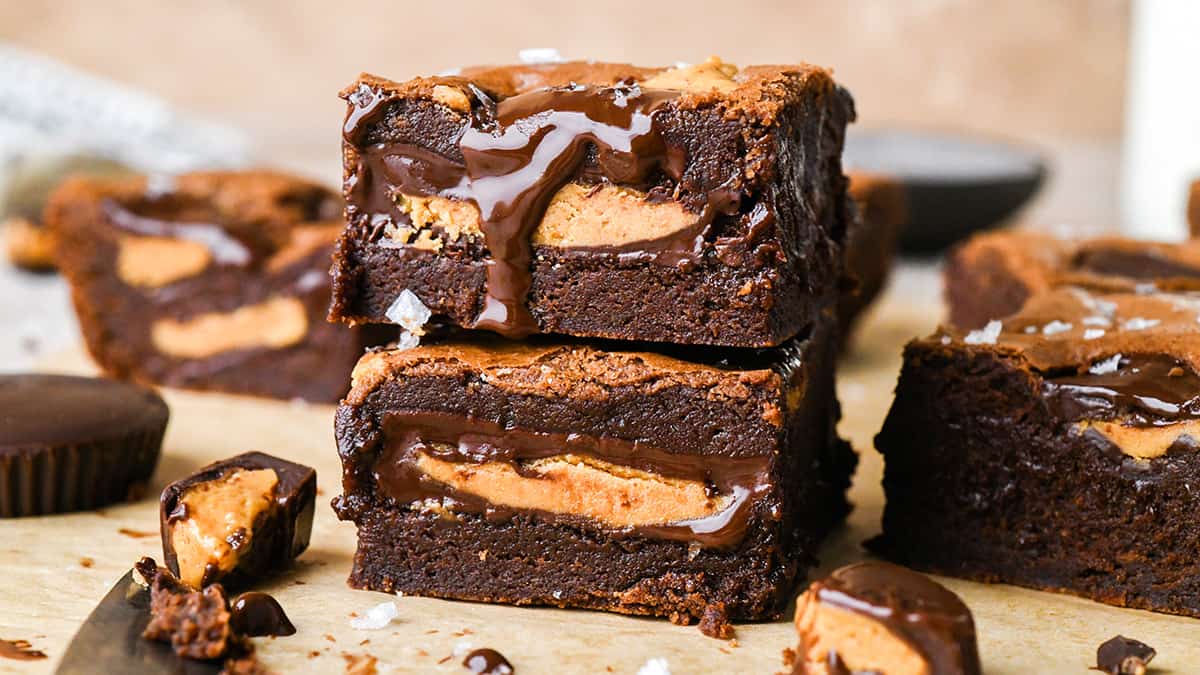 Irresistible Chocolate Peanut Butter Brownies: Fudgy & Creamy